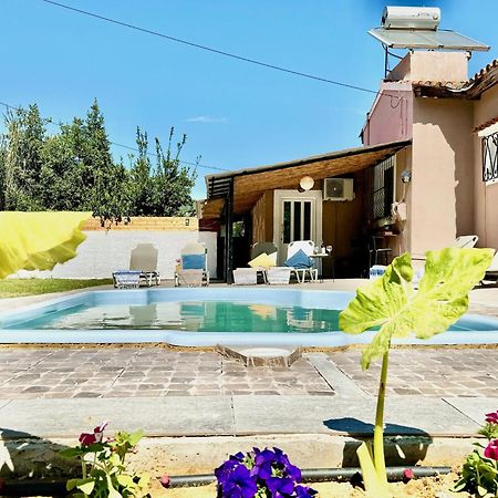 Beach Villa Night Flower With Private Pool By Dadovillas Dassia  Exterior photo